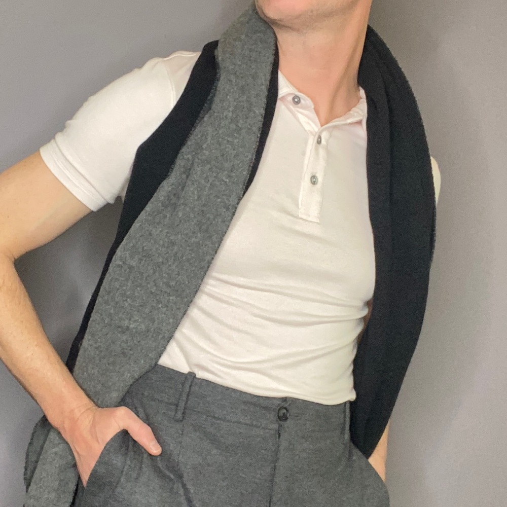 COACH wool scarf - Picture 6 of 7